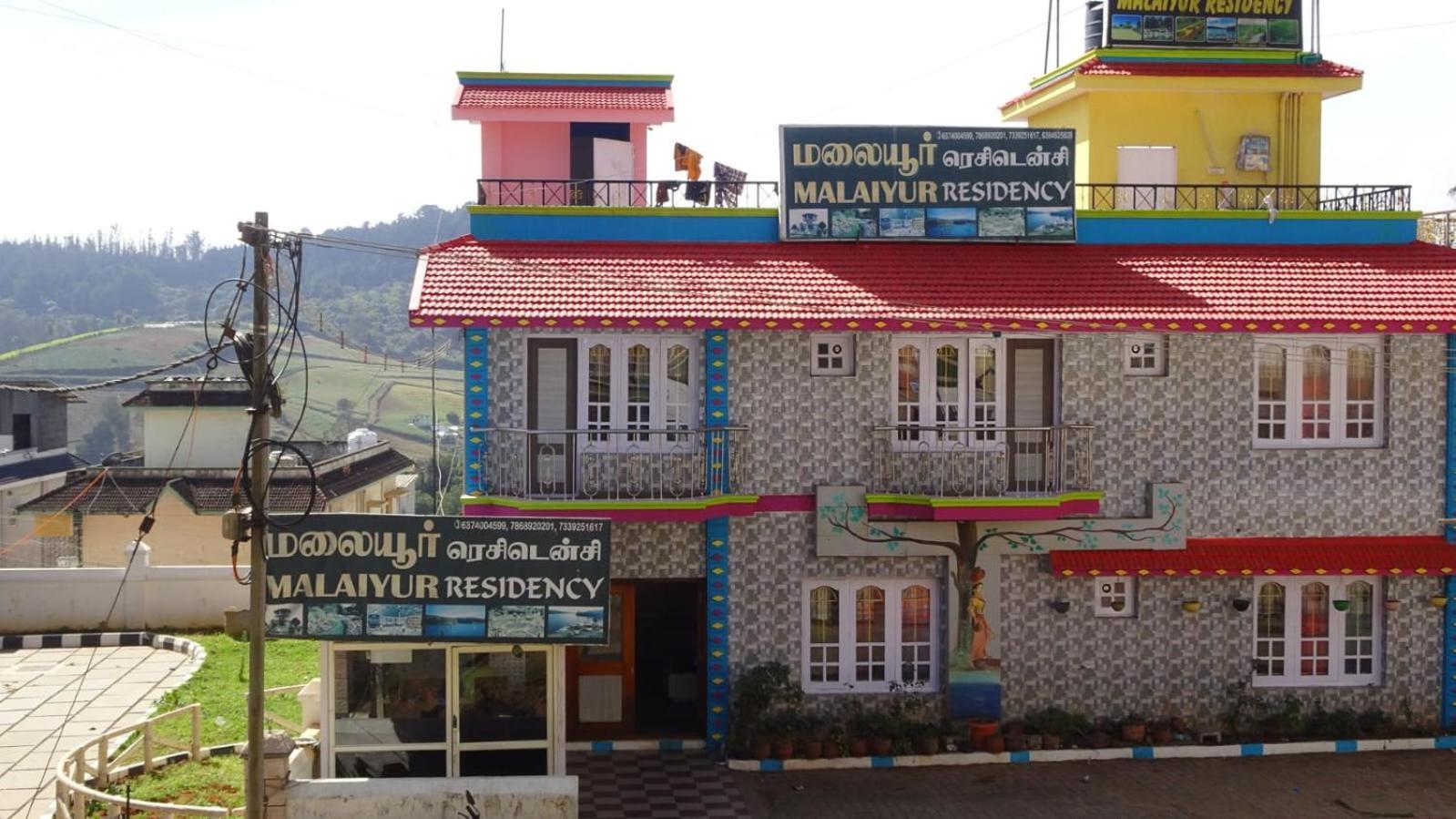 Akr Resitancy Hotell Ooty Exteriör bild
